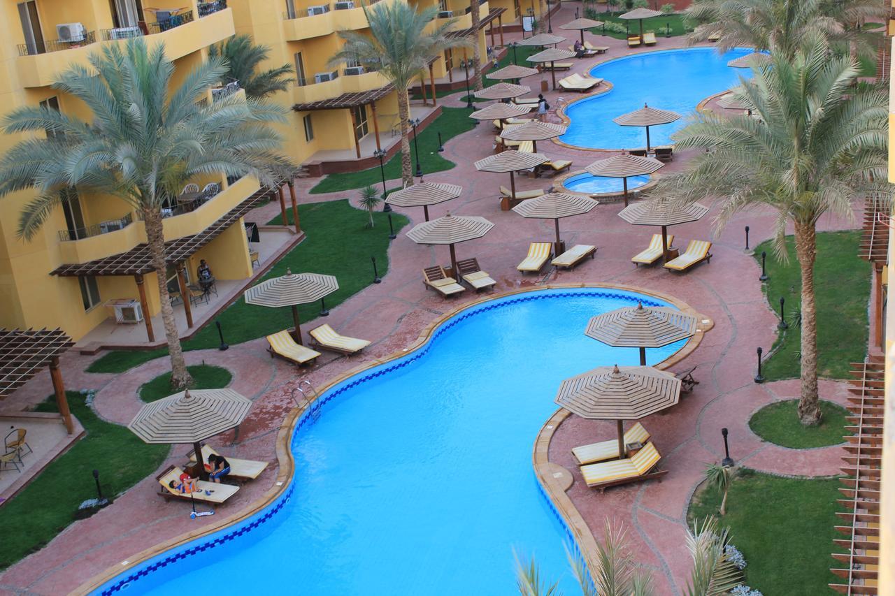 Pool View Apartment At British Resort - Unit 02 Hurgada Dış mekan fotoğraf